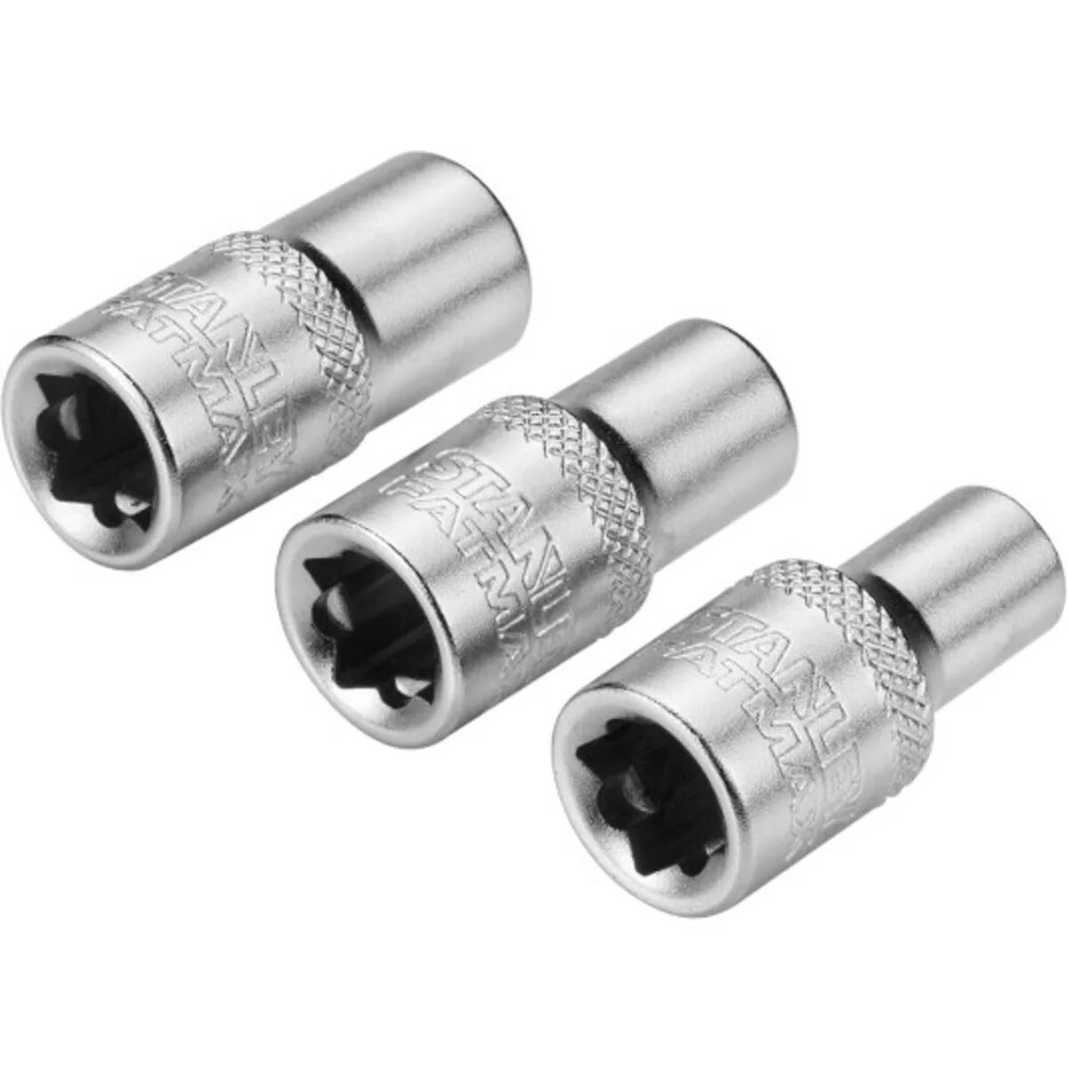 Набір торцевих головок 1/4" (розмір 5,6, 7) 3 од, Stanley