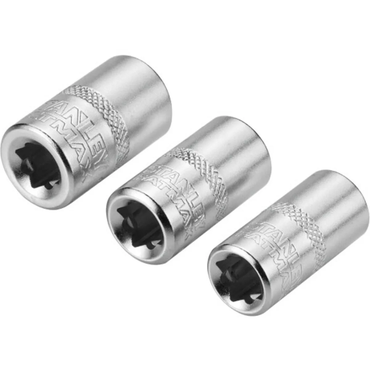 Набір торцевих головок 1/4" (розмір 8, 10,9) 3 од, Stanley