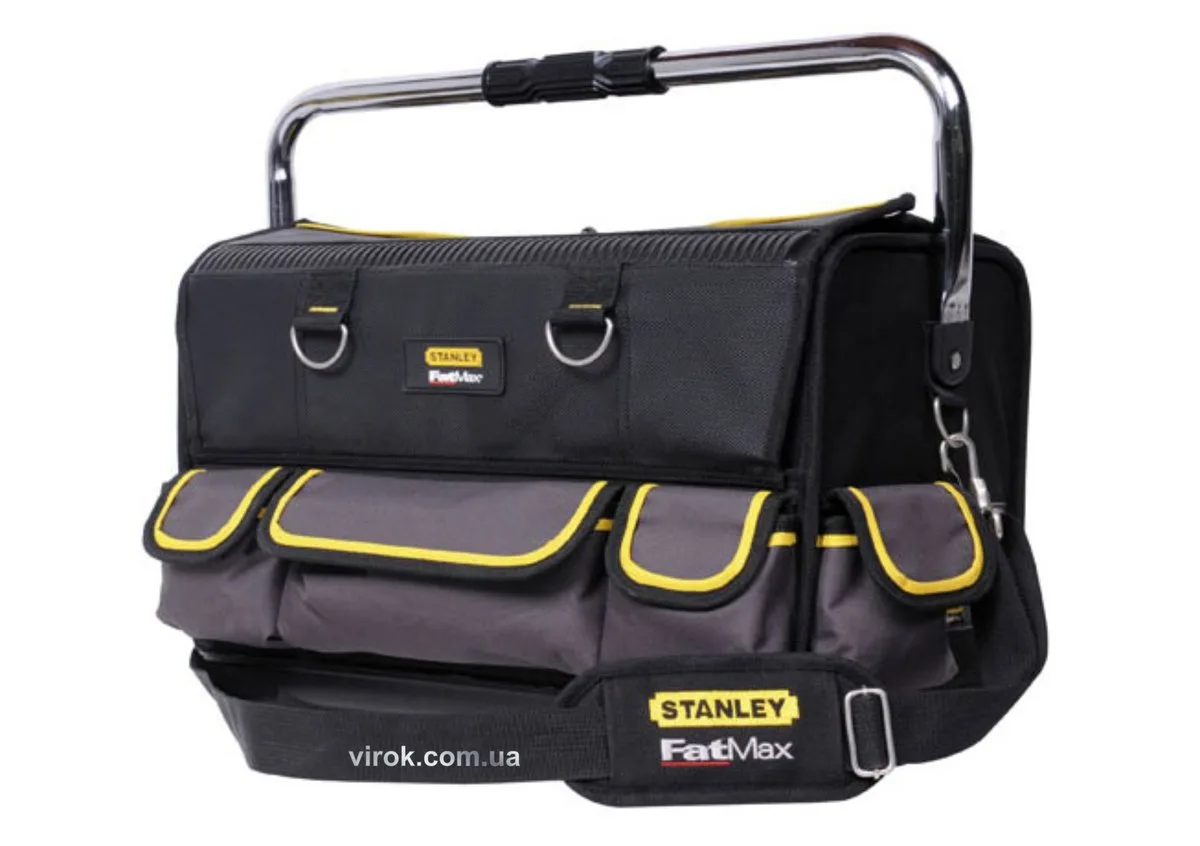 Сумка сантехніка 2-стороння "FatMax Plumber Bag" 52×28×31 см, STANLEY