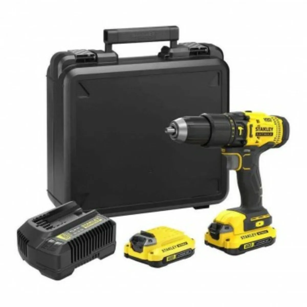 Шуруповерт акумуляторний ударний FATMAX 20V, 2×2А акум, 50Нм+кейс