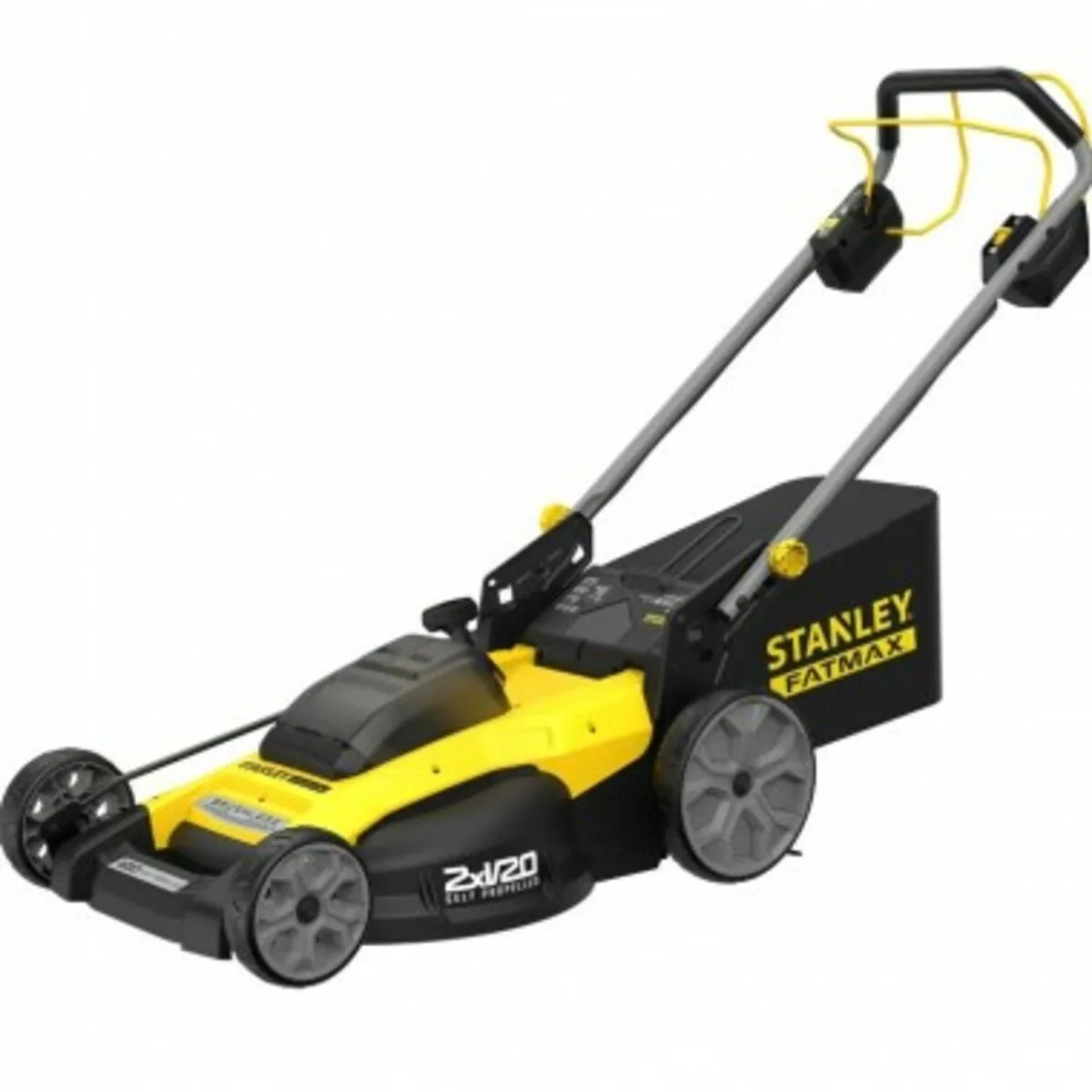 Газонокосарка акум. безщіткова FATMAX V20, самохідна, ніж 51 см, 2 акум по 4А, для площі 10соток