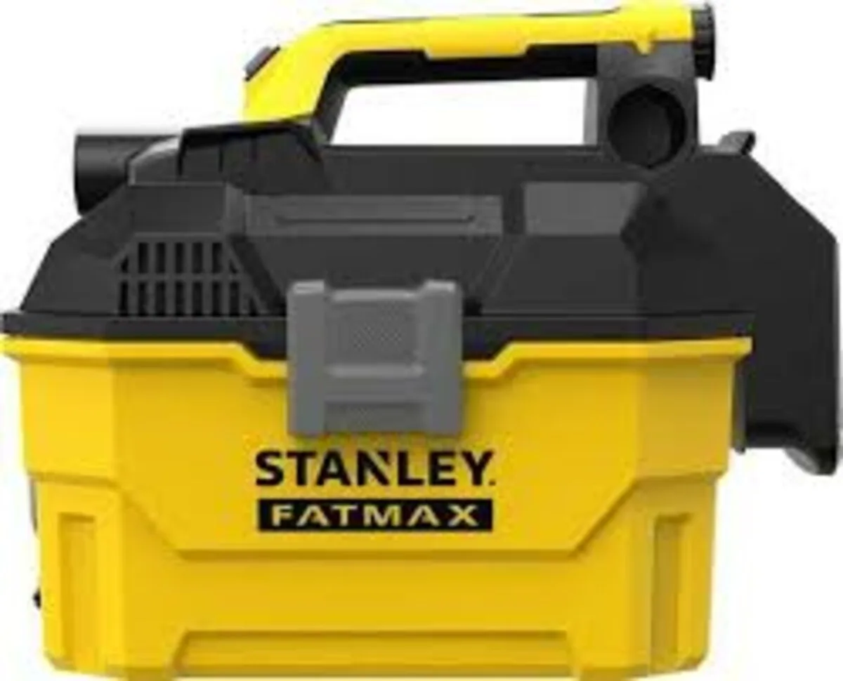 Порохотяг будівельний FATMAX V20, для вологого/сухого прибирання, 7,5 л, HEPA фільтр (Без АКБ та ЗП)