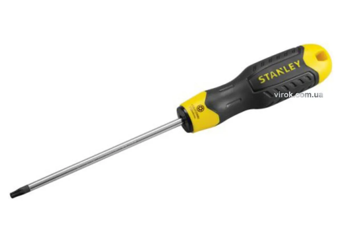 Викрутка зіркова "CushionGrip": TORX Т27×120 мм, STANLEY