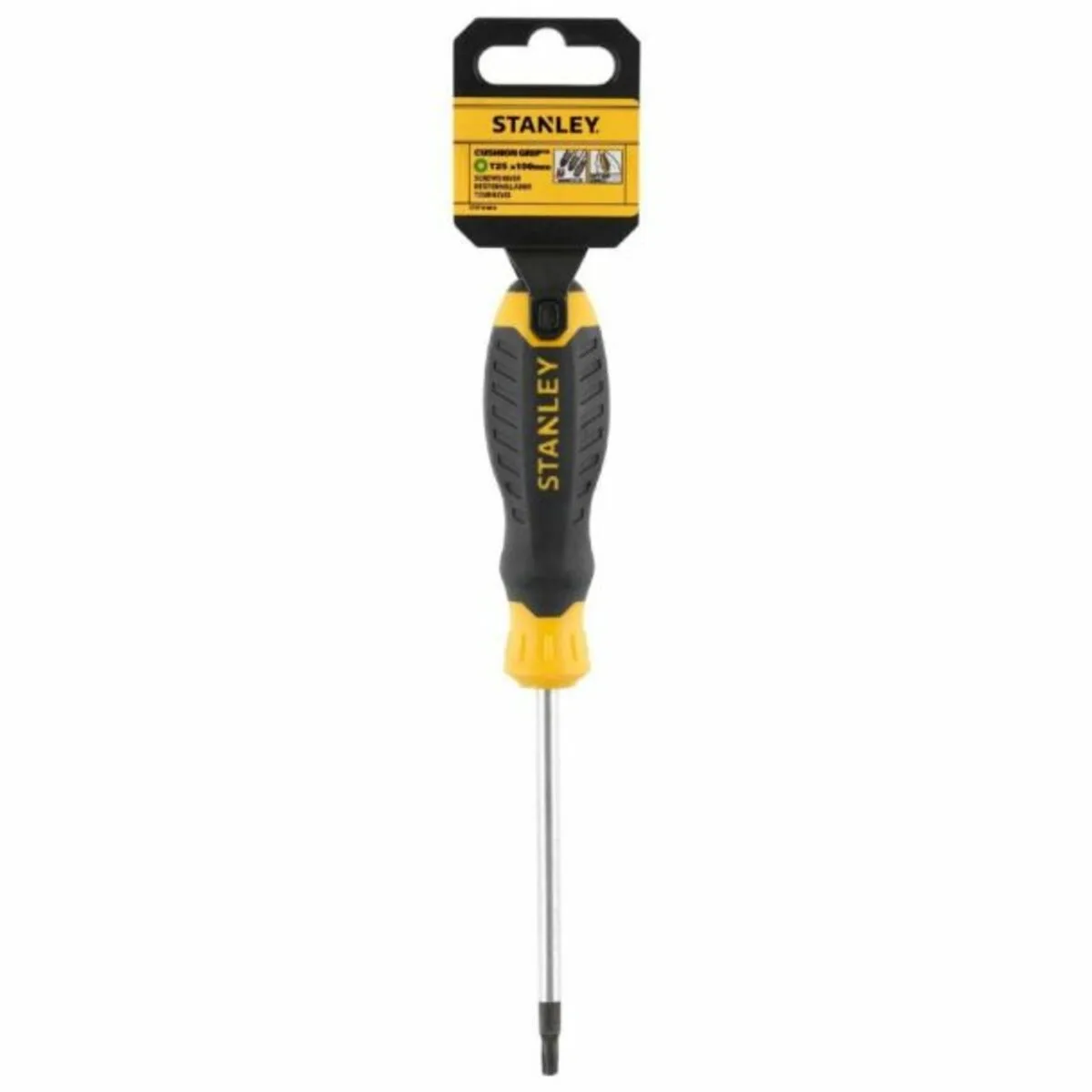Викрутка зіркова STANLEY "CushionGrip" S/D "TORX" Т25×100 мм