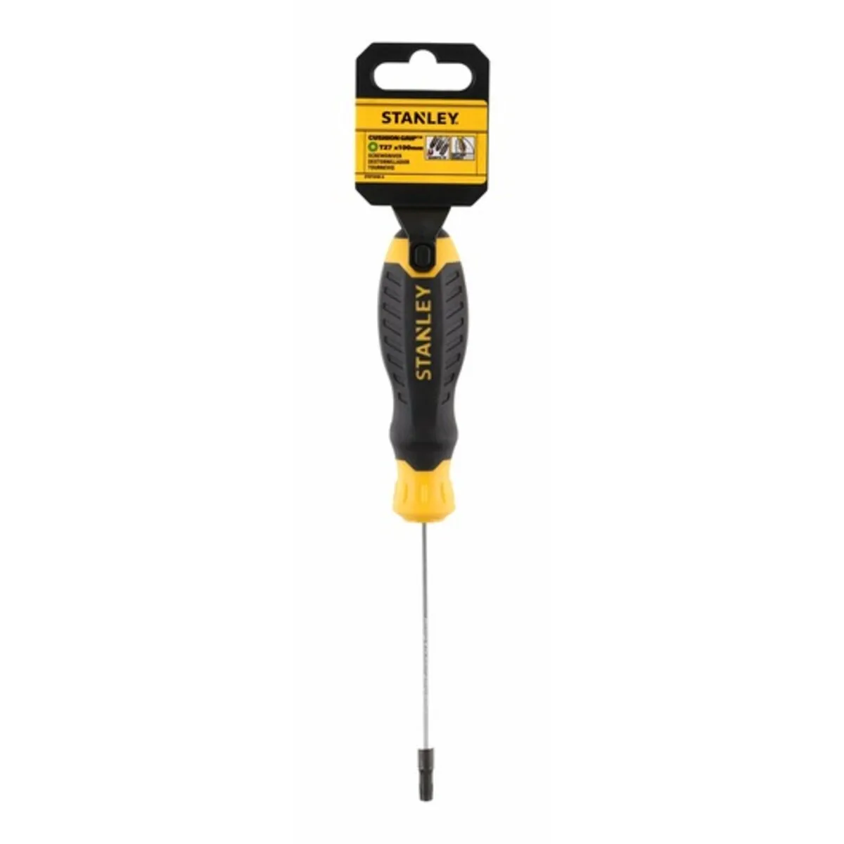 Викрутка зіркова STANLEY "CushionGrip" S/D "TORX" Т27×100 мм