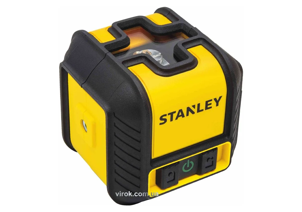 Нівелір лазерний-крос зелений STANLEY "Cubix" з діап.- 16 м, точність- 0,6 мм/10 м