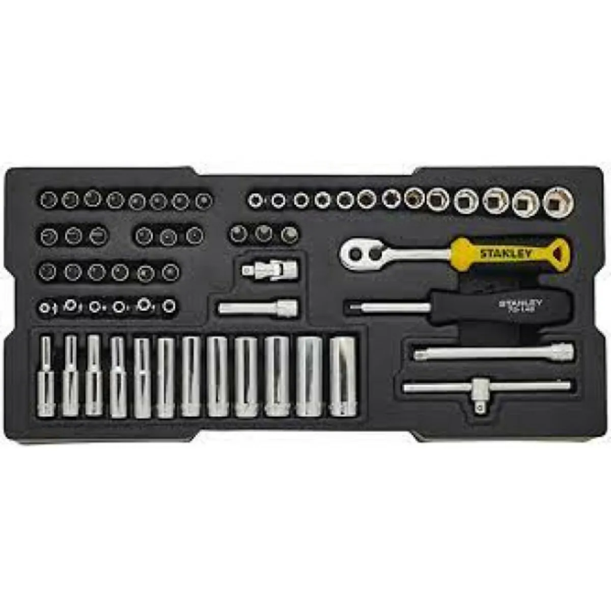 Набір инструментів 1/4" 60 шт Stanley