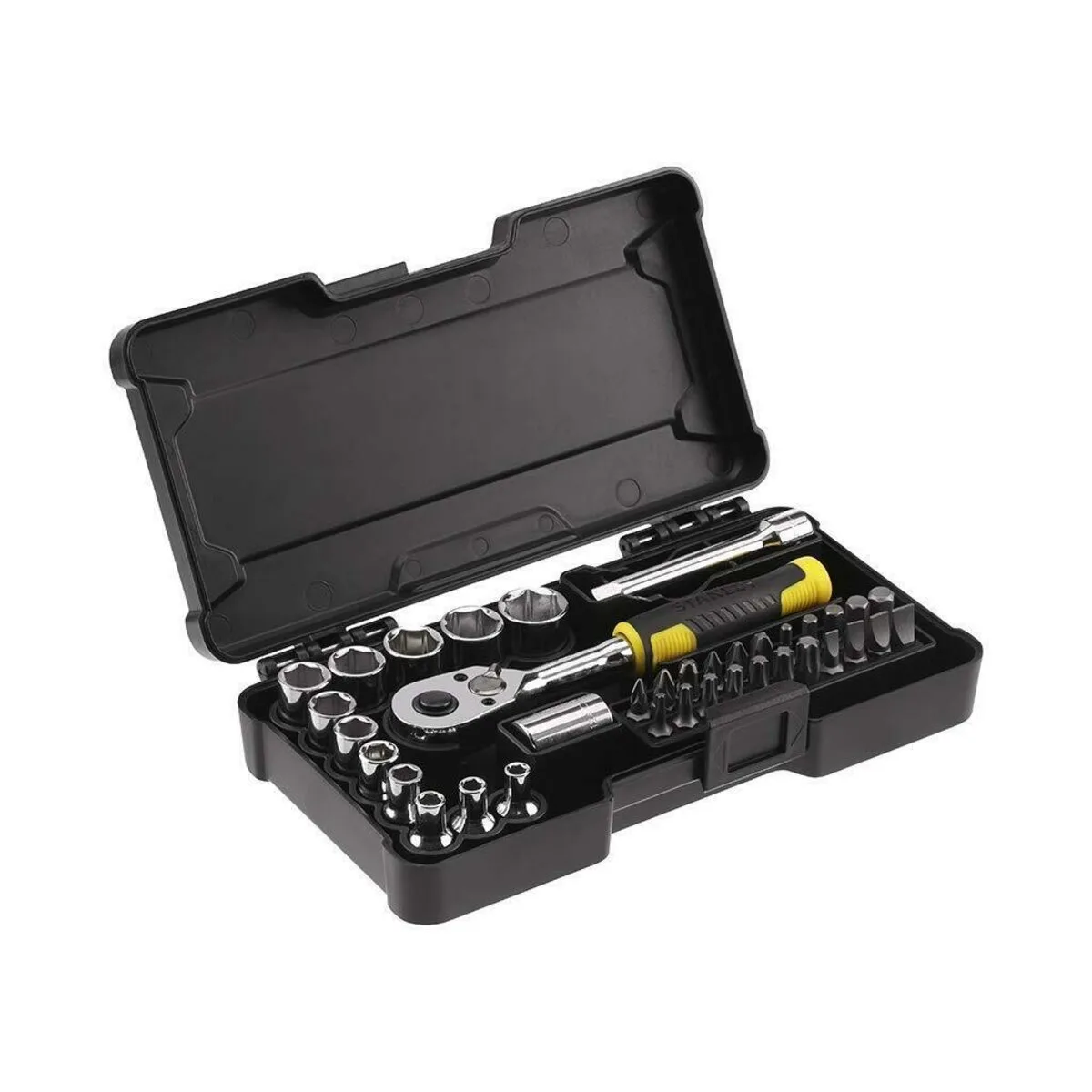 Набір інструментів 1/4" 37 предметів, STANLEY