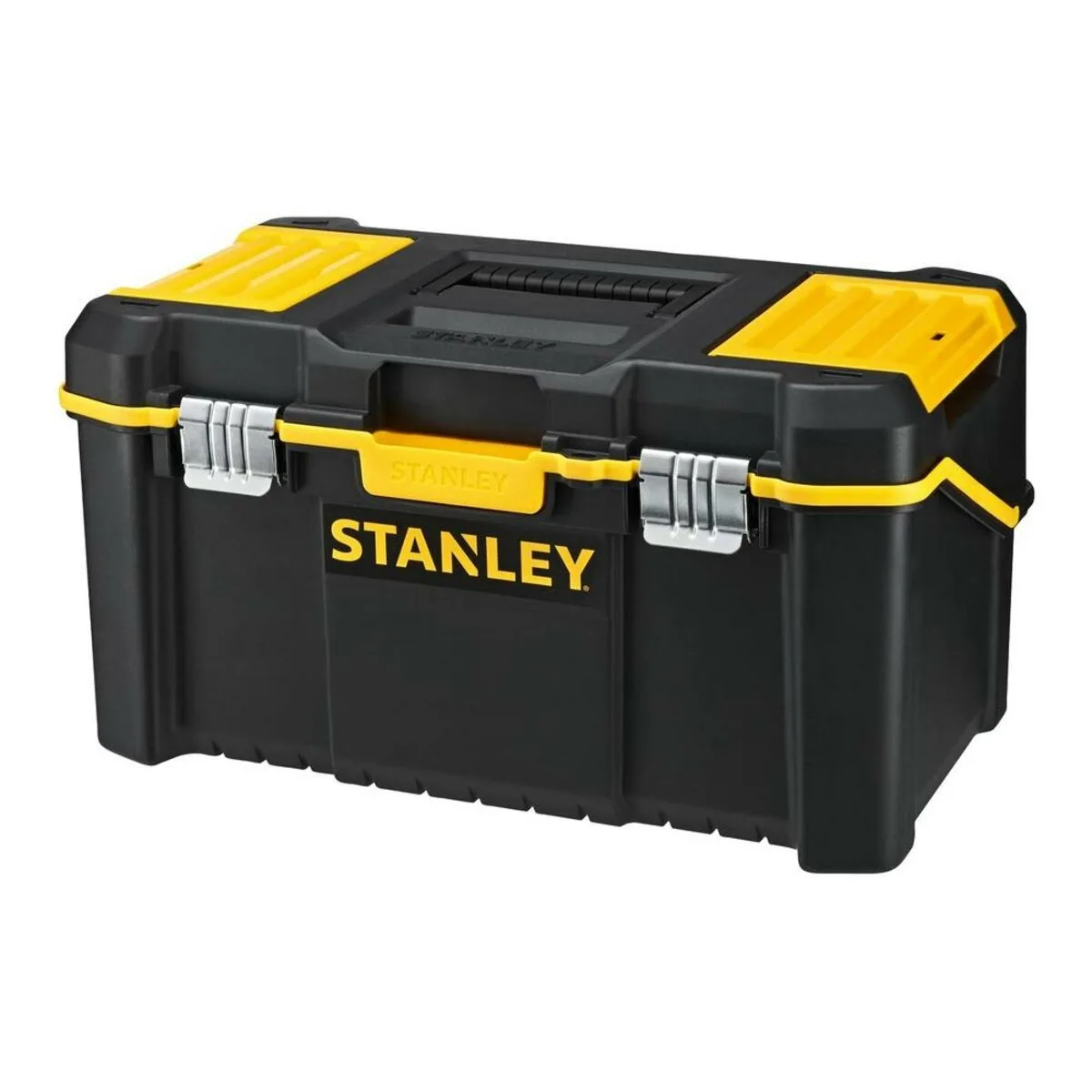 Ящик для інструмента 19" "ESSENTIAL" пластиковий; навант.- 22 кг, V= 24 л, 49×29×25 см, STANLEY