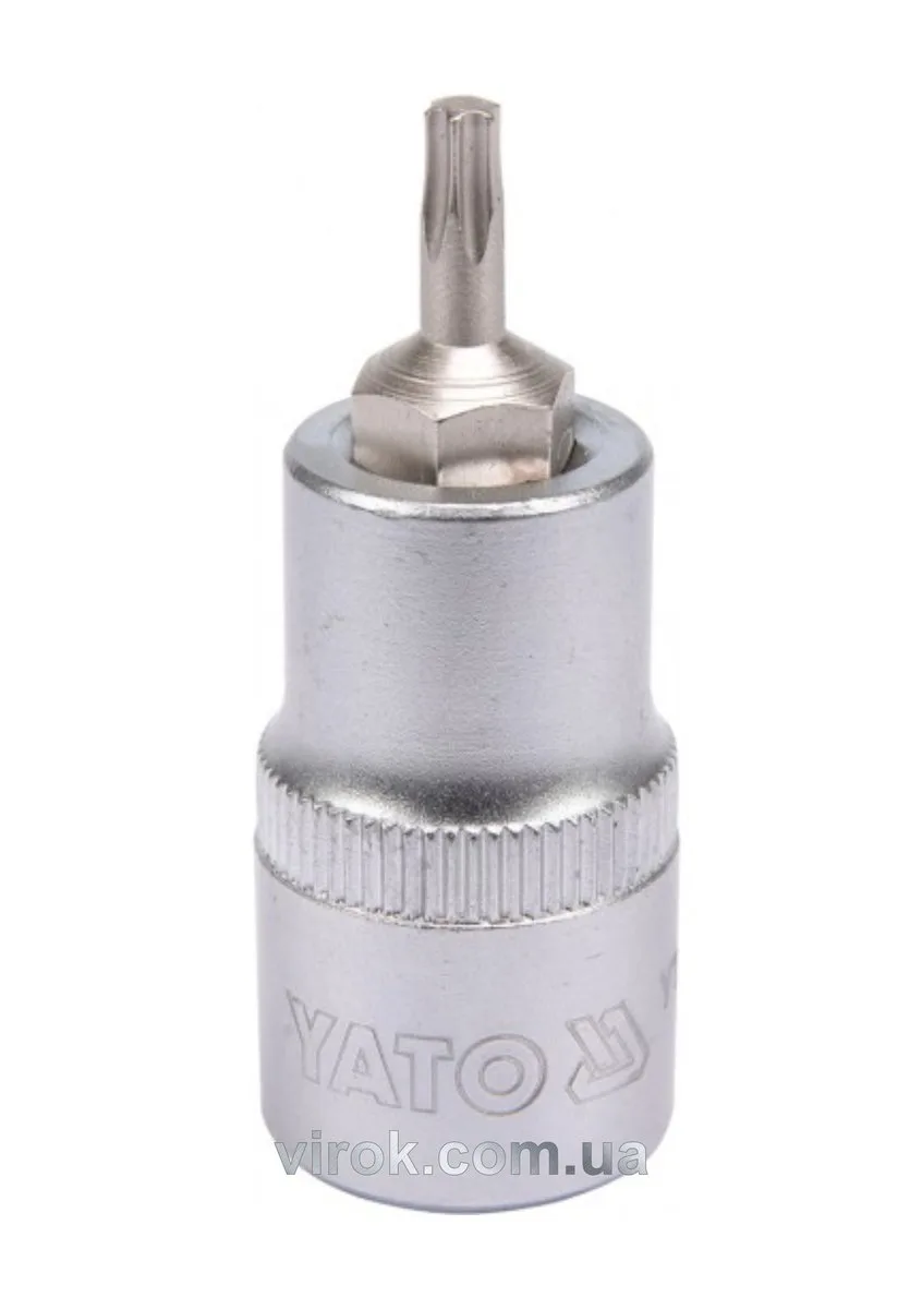 Головка торцева квадрат 1/2 "TORX" Т20, L= 55 мм, YATO