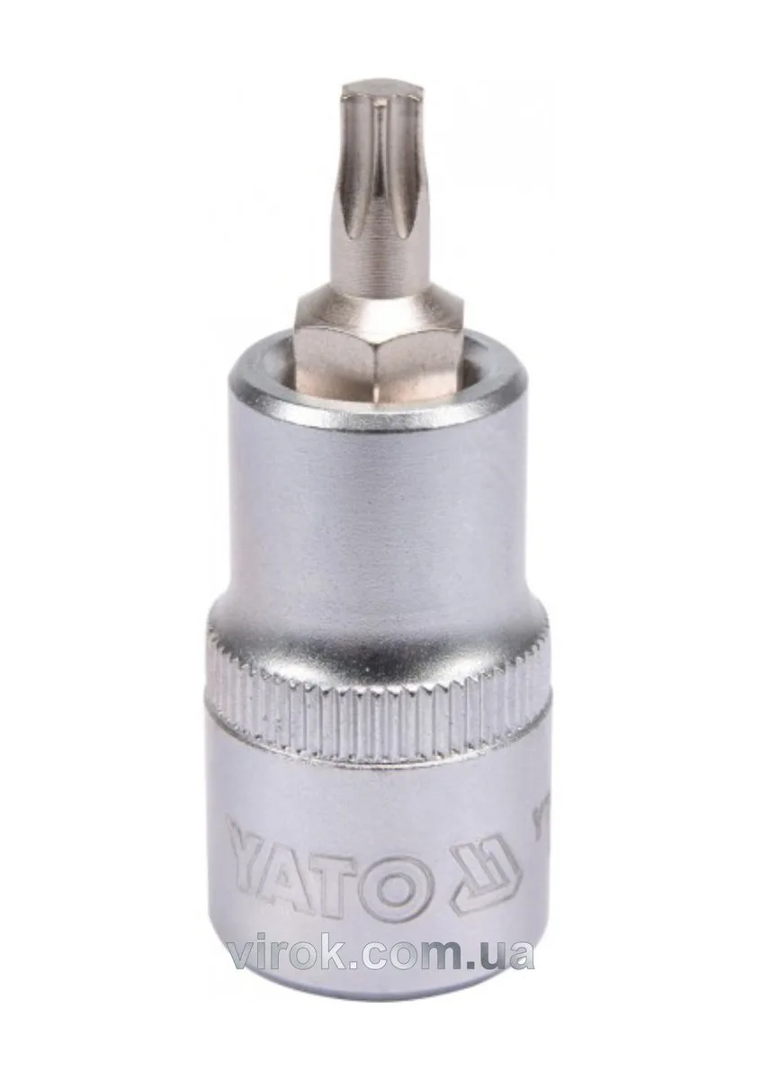 Головка торцева квадрат 1/2 "TORX" Т30, L= 55 мм, YATO