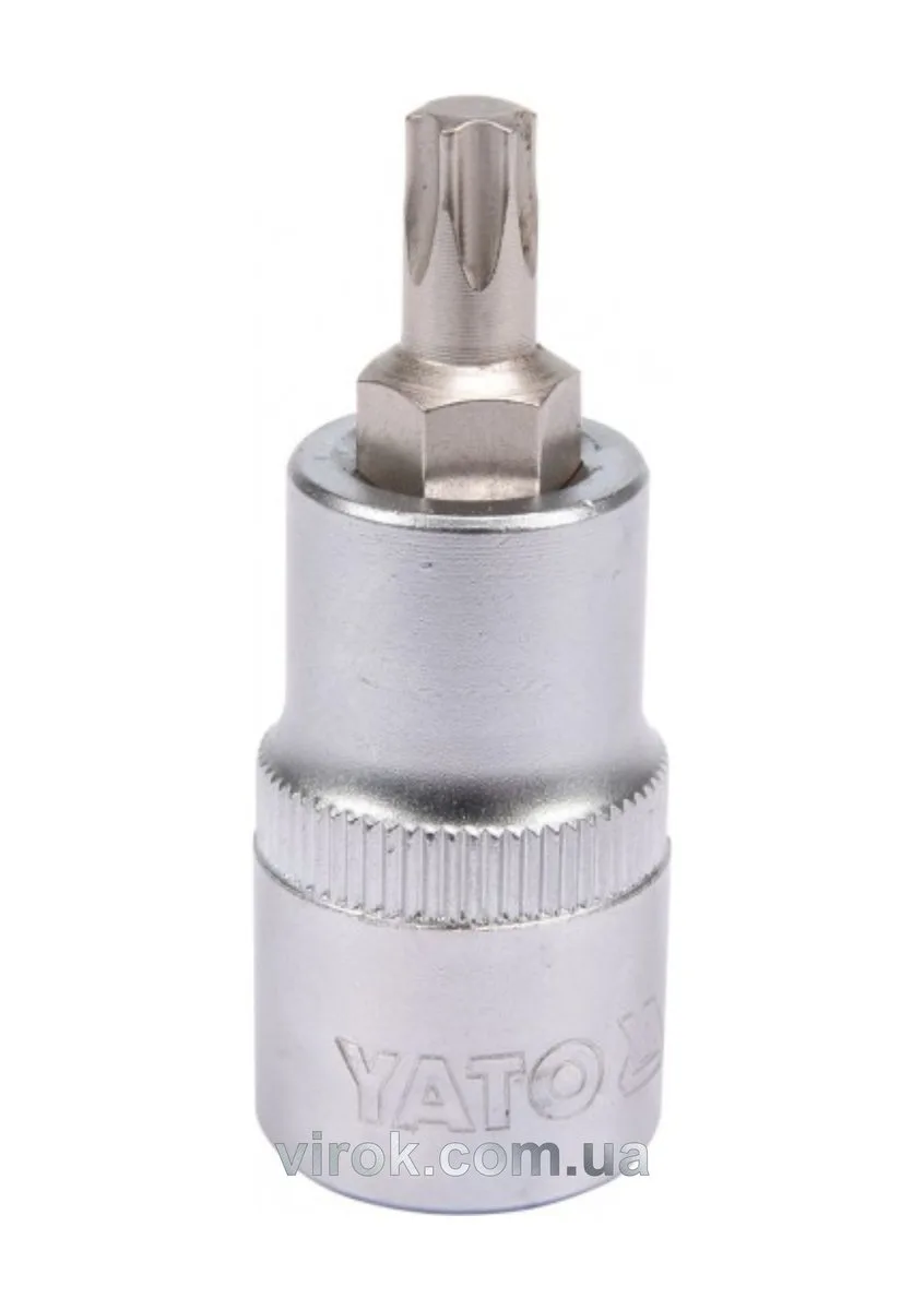 Головка торцева квадрат 1/2 "TORX" Т40, L= 55 мм, YATO