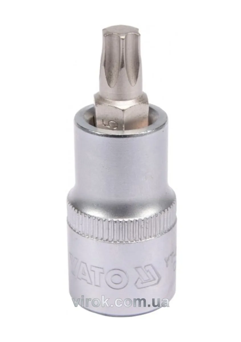 Головка торцева квадрат 1/2 "TORX" Т45, L= 55 мм, YATO