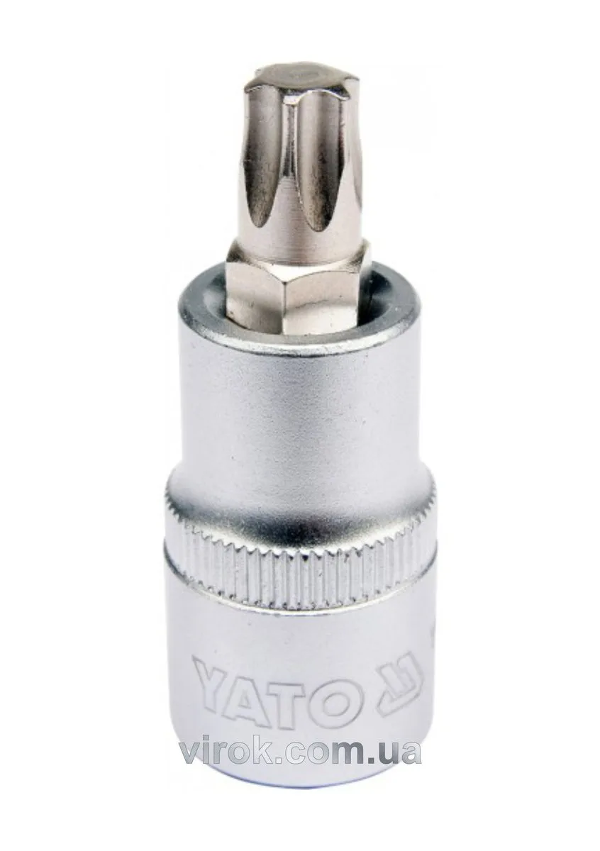Головка торцева квадрат 1/2 "TORX" Т50, L= 55 мм, YATO