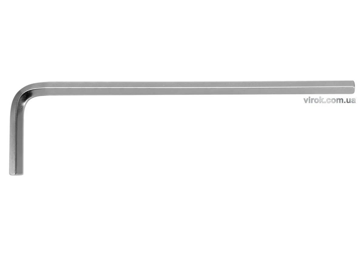 Ключ 6-гранний Г-подібний 2-сторонній Cr-V, М 7 мм, 34×150 мм, YATO