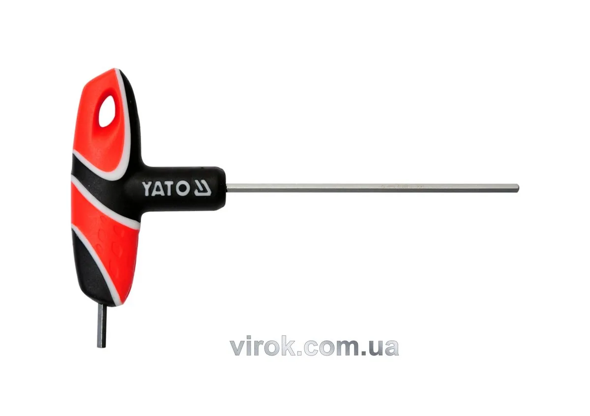 Ключ шестигранний YATO: тип "T", M, двосторонній