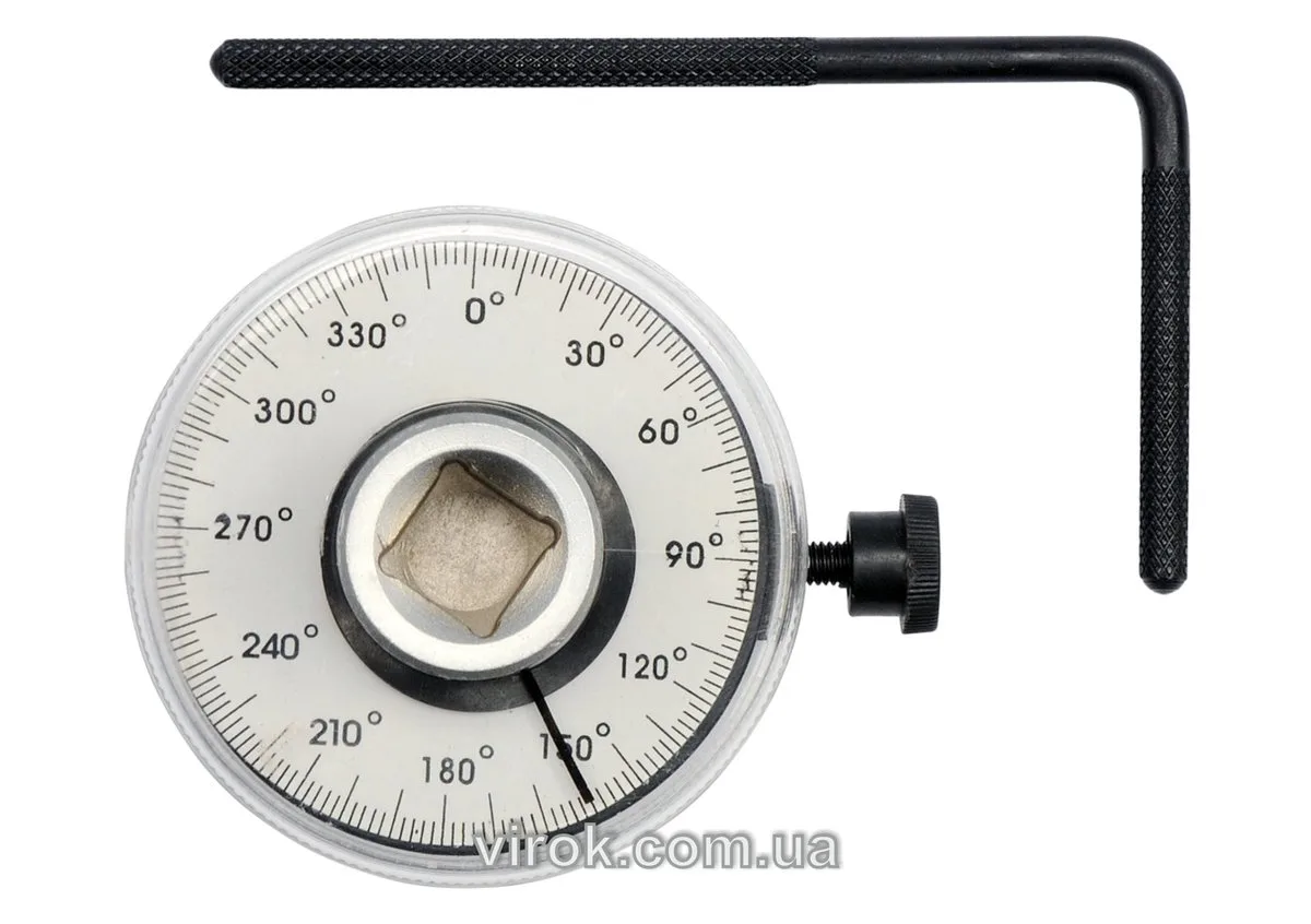 Кутомір для докручування болтів, на кв. 1/2" CrV, YATO