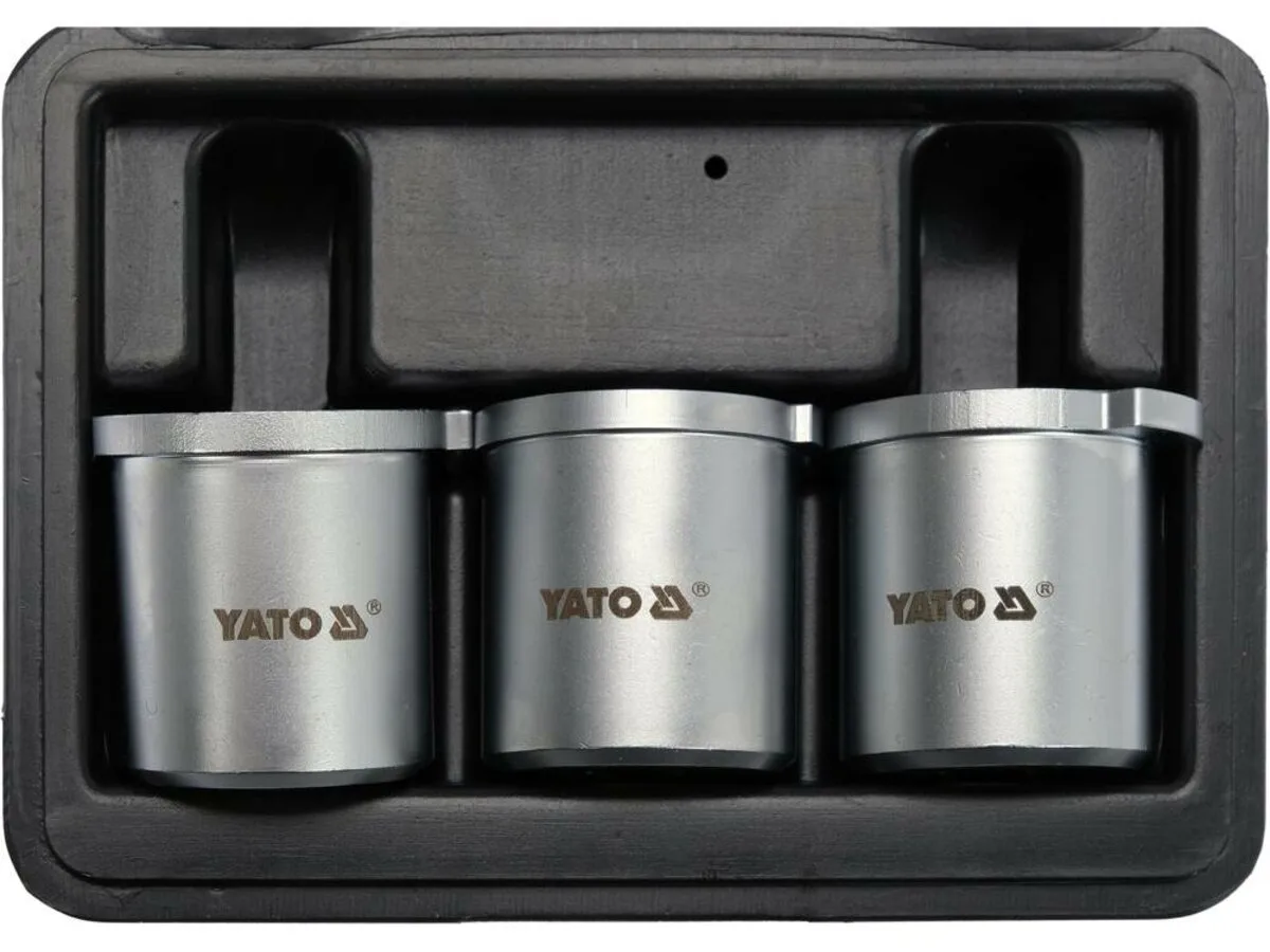 Насадки для регулювання фаз розпод. вала у авто VAG з квадратом- 3/8", 3 шт, YATO