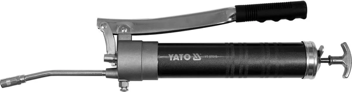 Шприц мастильний, 400 см³, 69 MPa. з жорстк. аплікатором, YATO