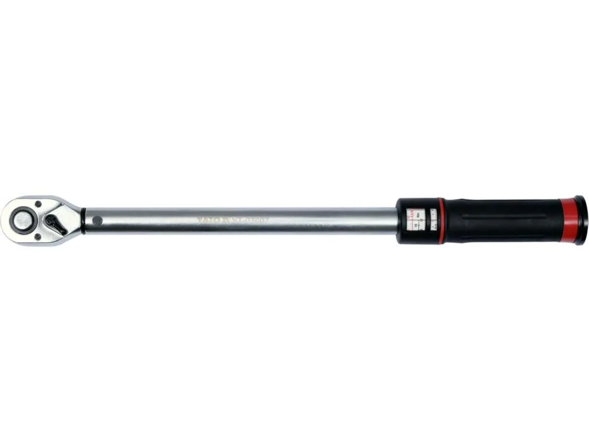 Ключ динамометричний: квадрат 1/2", F= 10- 100 Нм, L= 470 мм, YATO