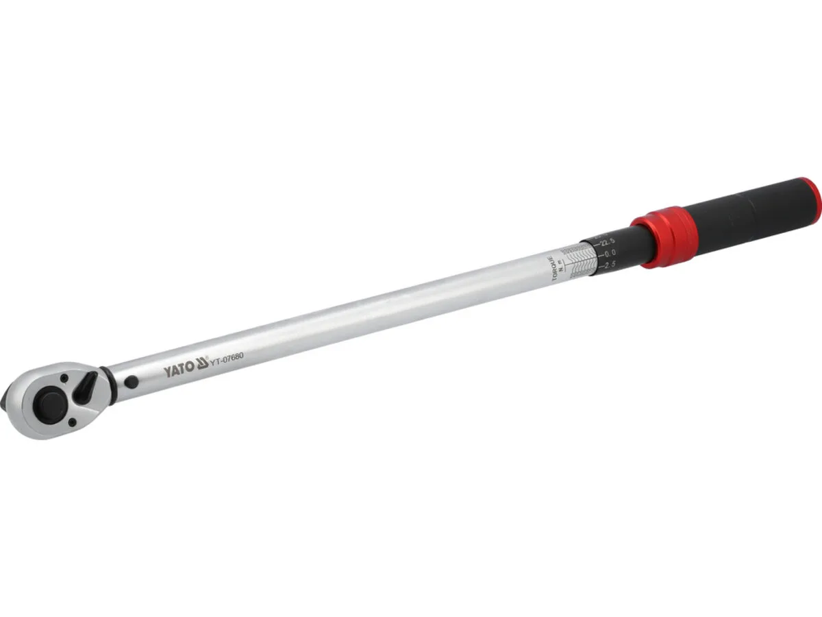 Ключ динамометричний: квадрат 3/4", F= 100- 500 Нм, L= 585-605 мм, YATO