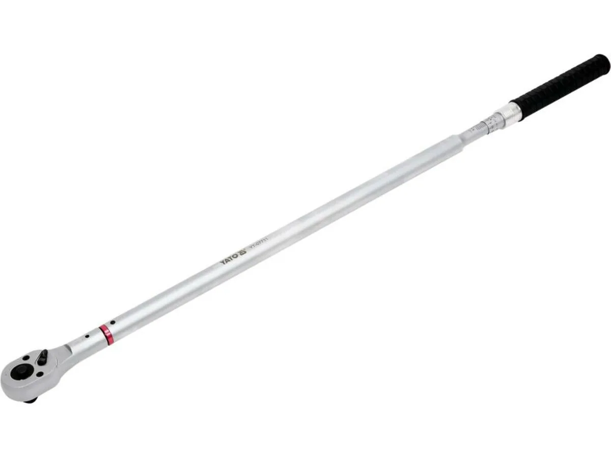 Ключ динамометричний: квадрат 3/4", F= 150- 800 Нм, L= 1155- 1175 мм, YATO