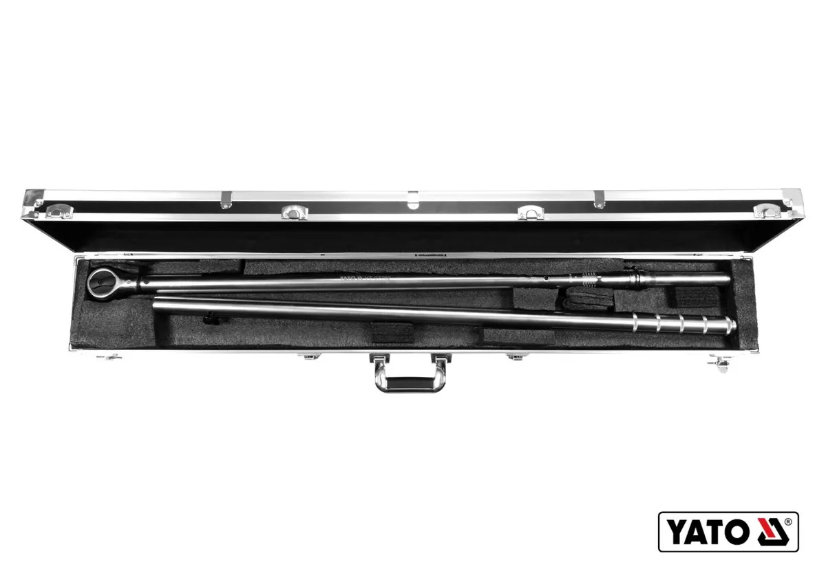Ключ динамометричний: квадрат 1", F= 300- 1500 Нм, L= 2160-2190 мм, YATO