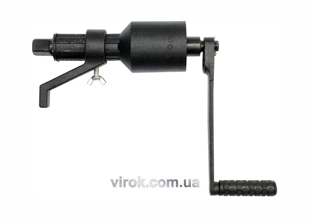 Вороток з редуктором: квадрат 1", 2 швидкості. F= 4200 Нм, L= 330 мм, YATO
