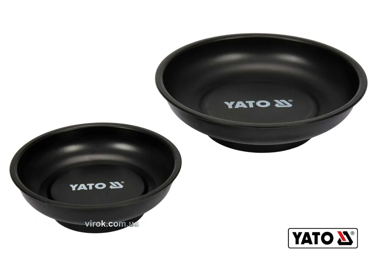 Миски магнітні круглі: Ø= 150 і 108 мм, 2 шт, YATO