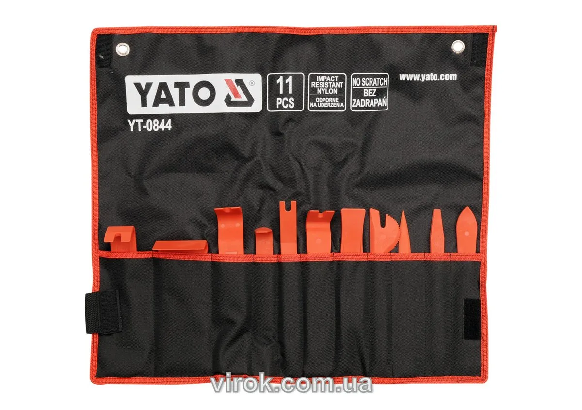 Знімач оббивки автомобіля, Набір 11 шт., YATO