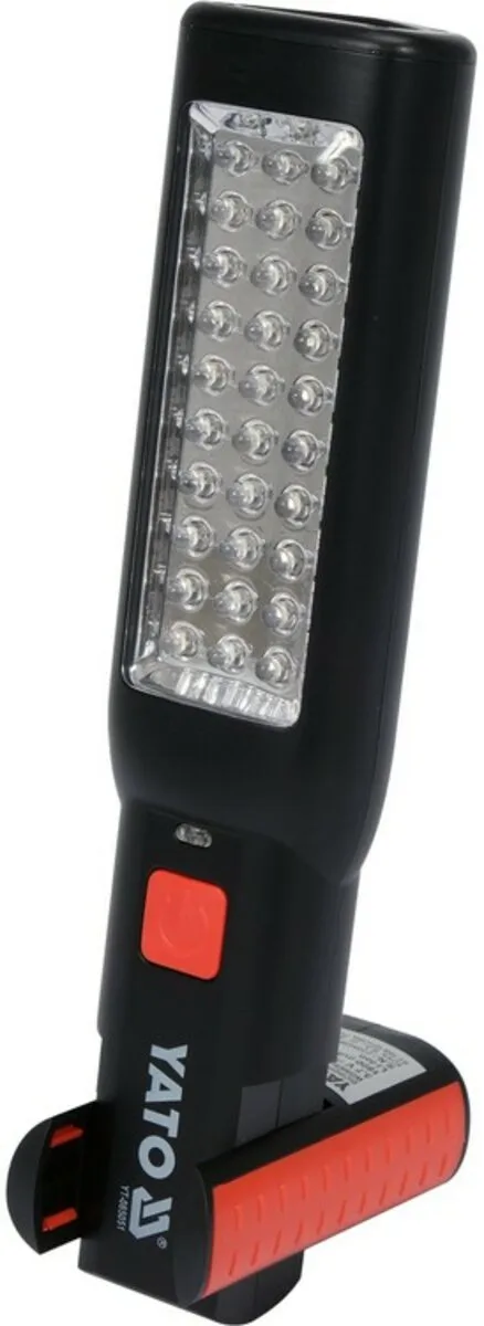 Світильник переносний світлодіодний 30/7 LED акумулят. 3,7 V з зарядкою від 220/ 12 V, YATO