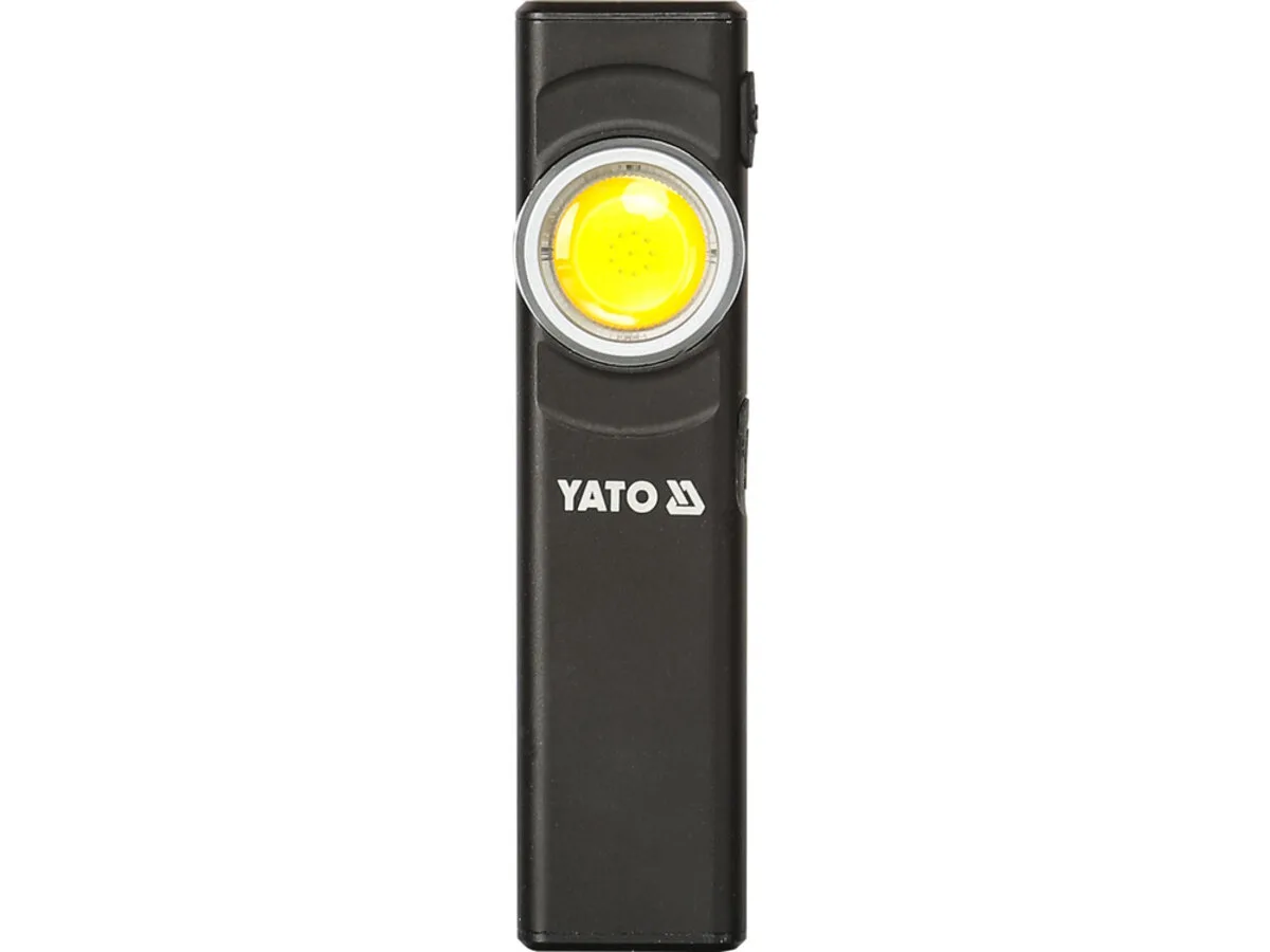 Ліхтар-міні діодний тонкий від акумул. Li-Po 3.7 V 450 mA, освітл.- 500/ 300/ 100/ 30 Lm 8 режи, YATO