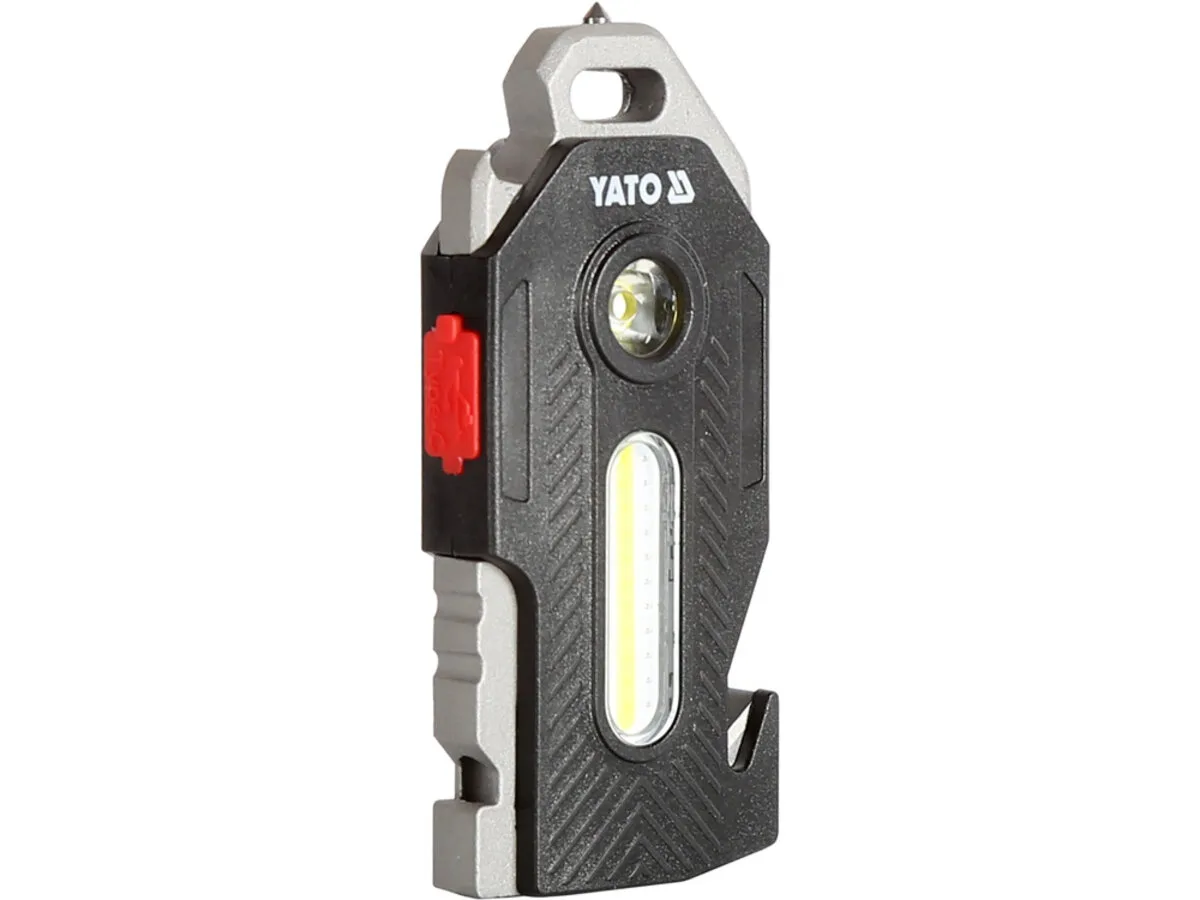 Ліхтар діодний багатофункц 6в1 акумул. Li-Ion 3.7V 350 mA, освітл.- 400/ 200/ 50/ 35 Lm 8 режи, YATO