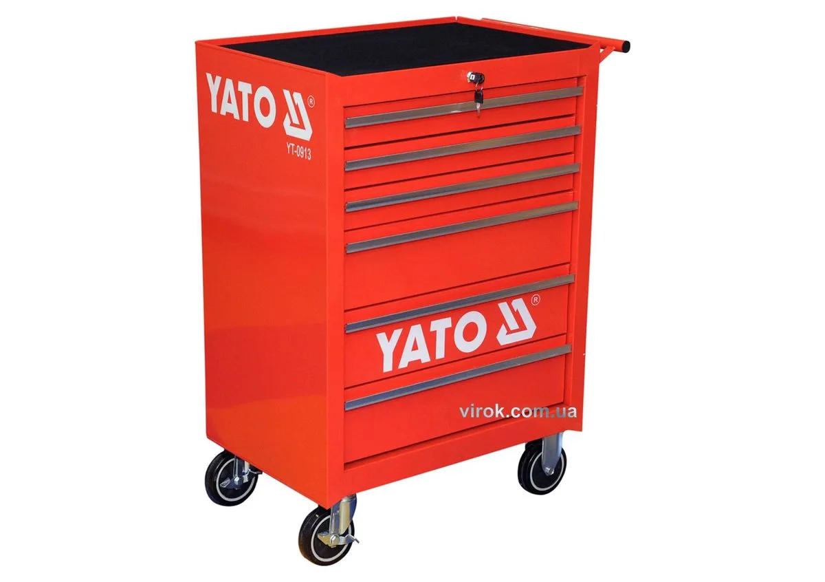 Шафа-візок для інструментів YATO з 6 шуфлядами