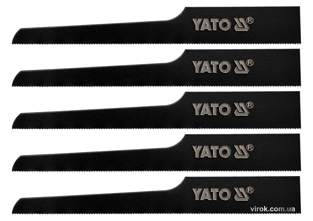 Полотна до пневматичної шаблевої пили YT-09955: 32 зуби/1", 5 шт, YATO