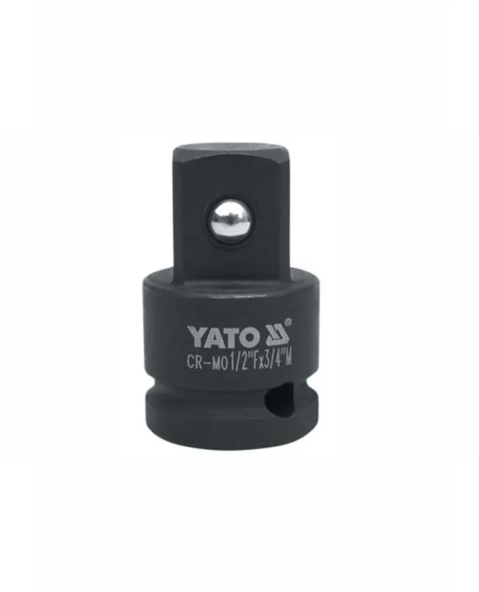 Перехідник ударний: квадрат 1/2"F - 3/4"M, L= 48 мм, YATO