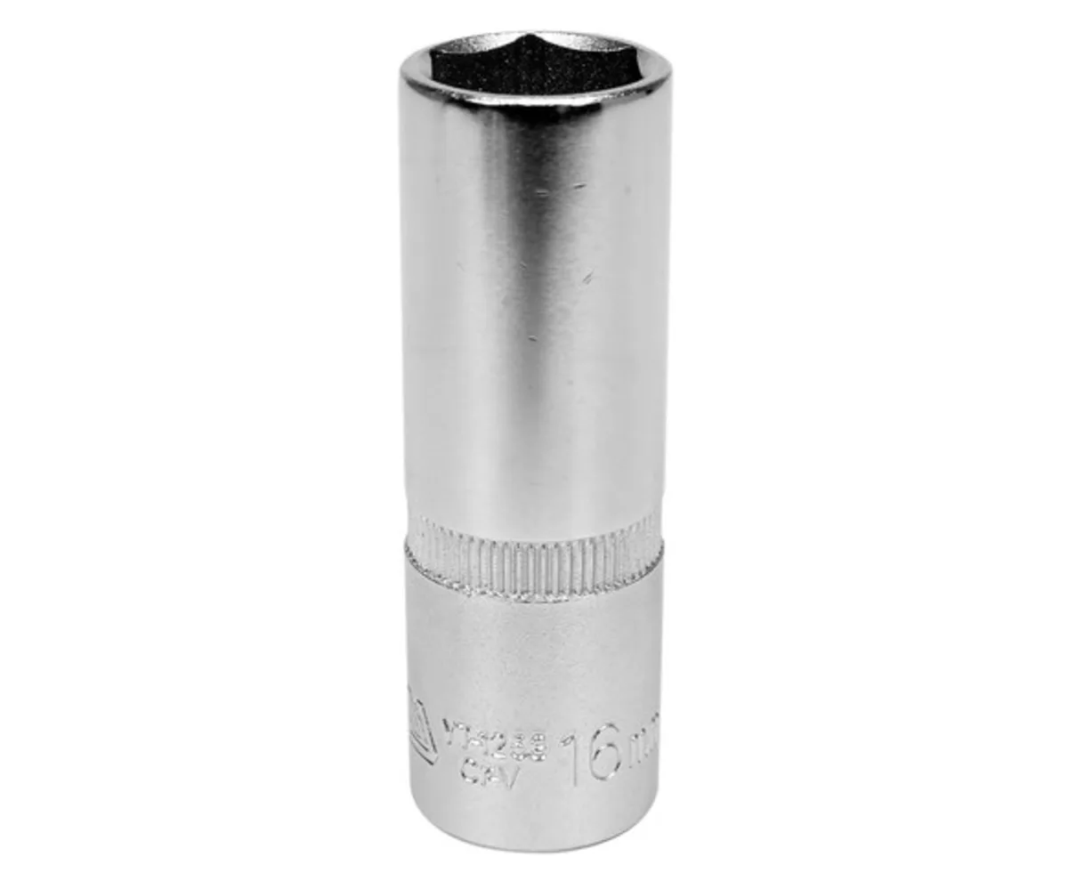 Головка до "свічок" двигуна, M=1/2"(12,7 мм), A=16, L=64 мм, YATO