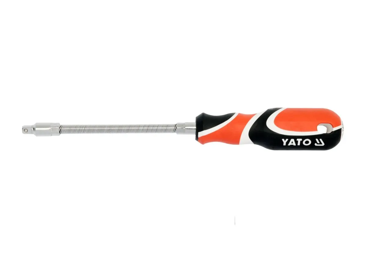 Викрутка з гнучким стержнем 6-гр. YATO: HEX 1/4"