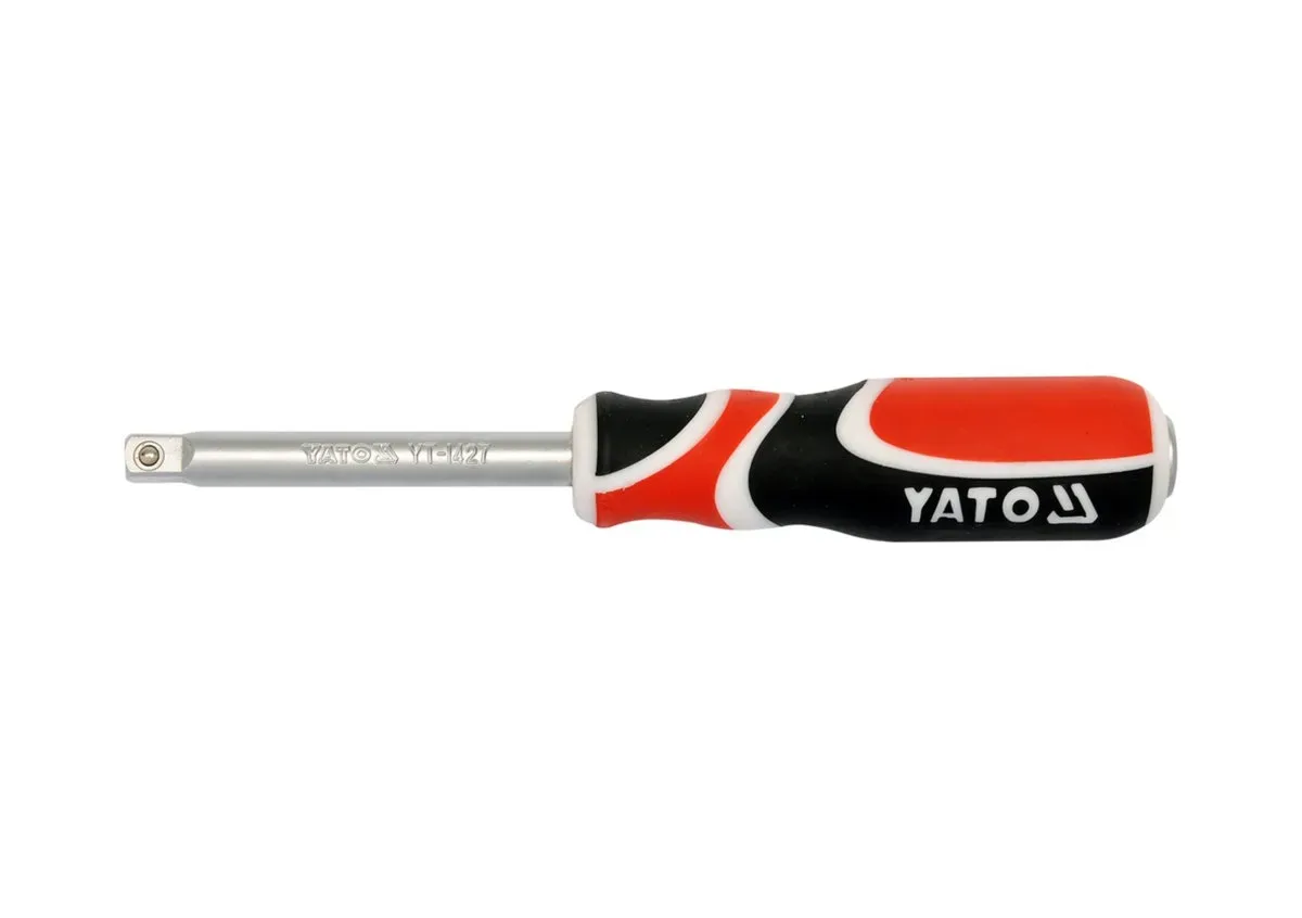 Викрутка-тримач до торцевих головок: квадрат 1/4", L=150 мм, YATO