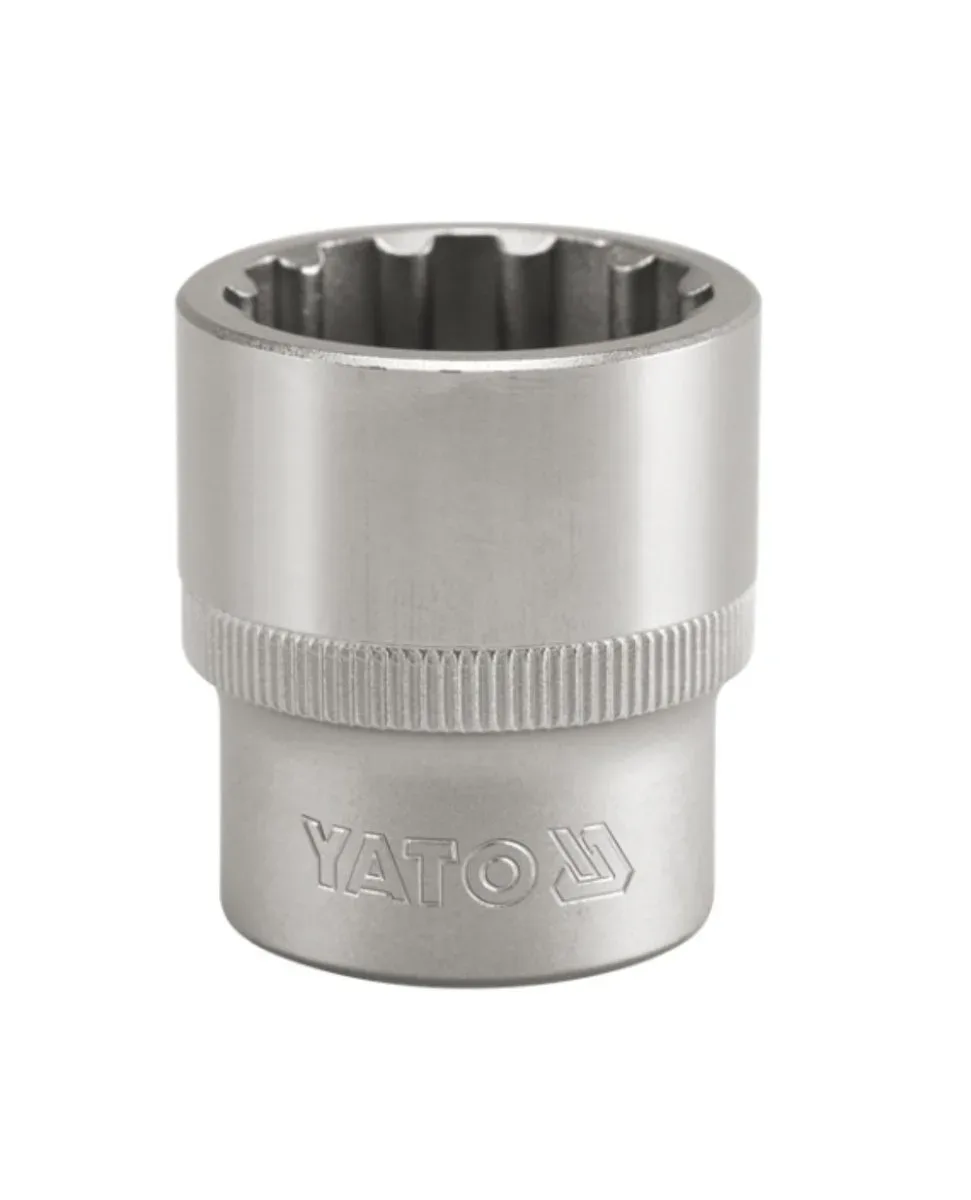 Головка торцева YATO: квадрат 1/2", "Spline"