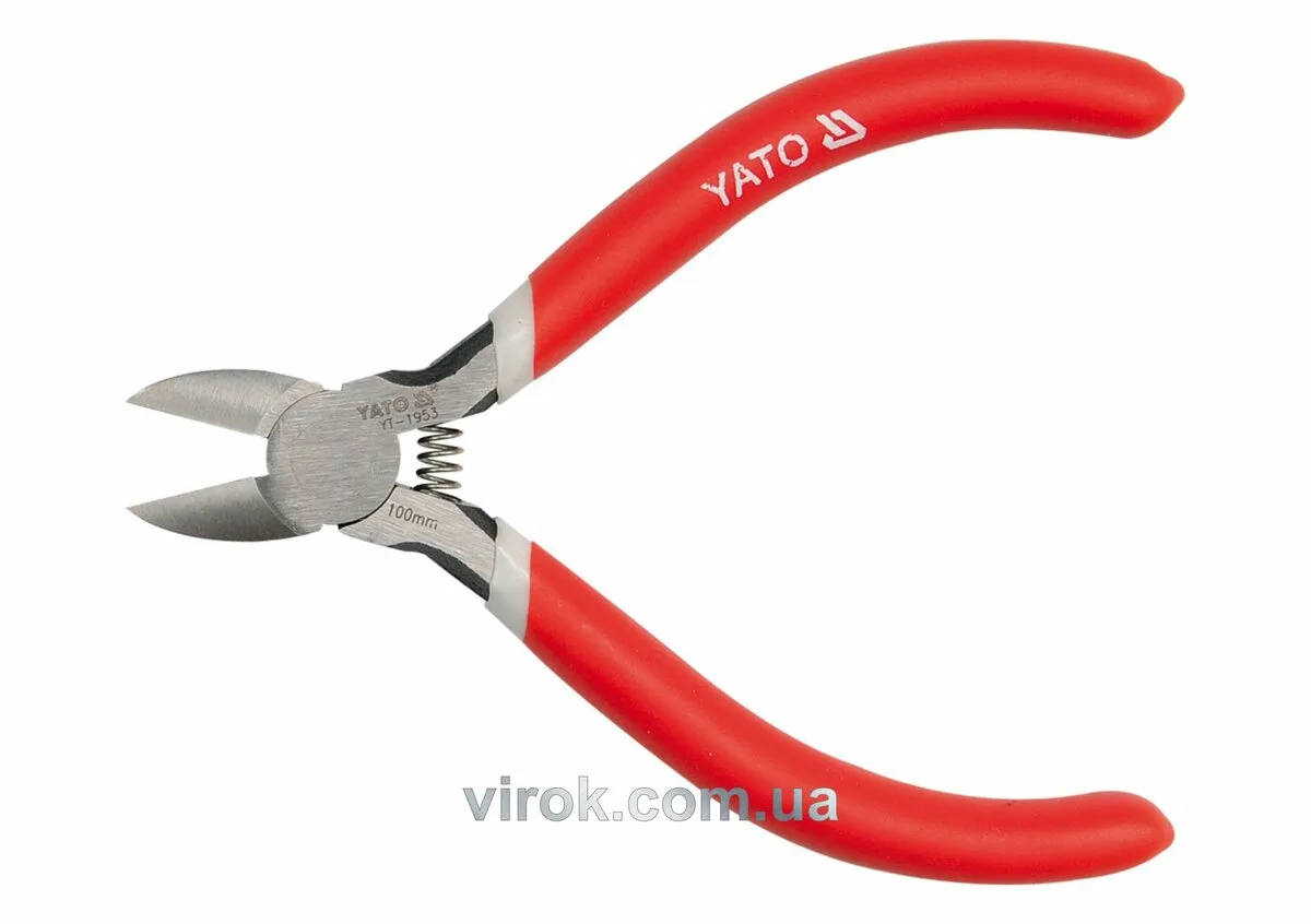 Бокорізи для нарізки кабелю 4", l=100 мм CrV, YATO