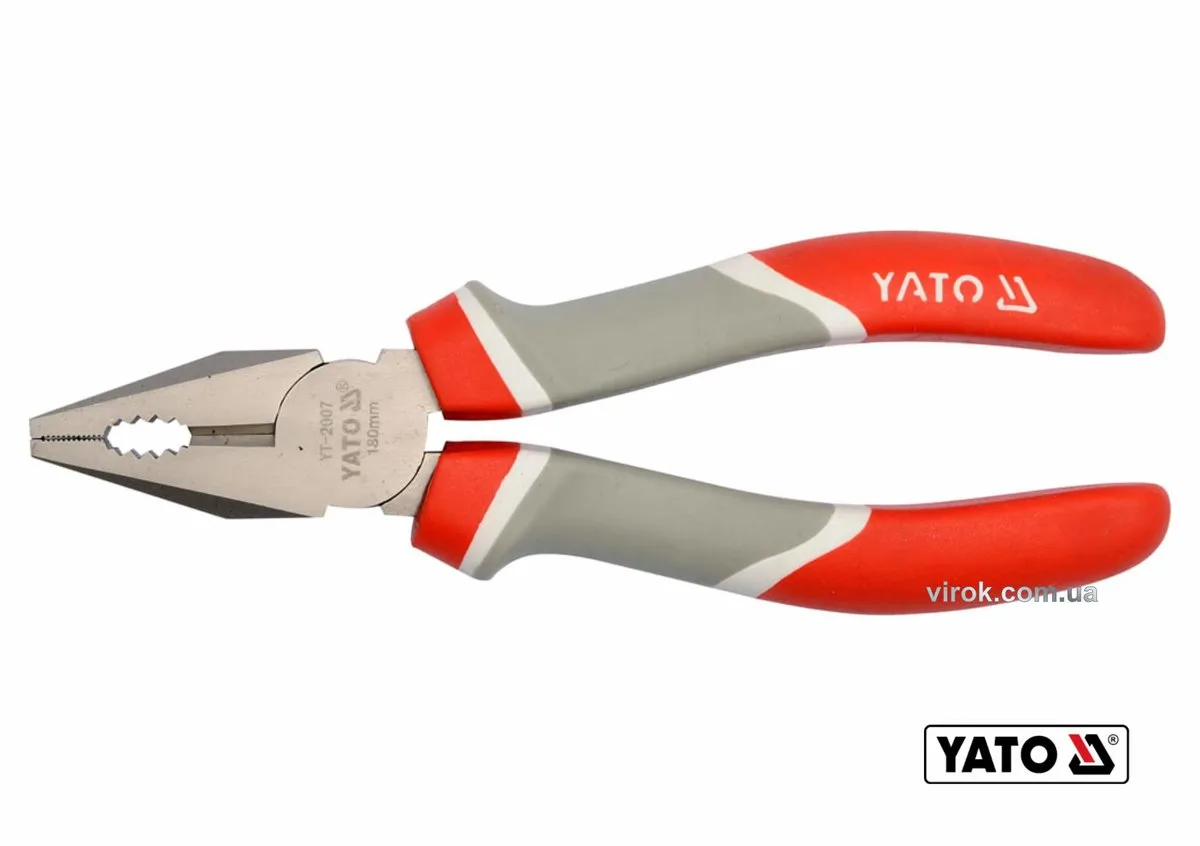 Плоскогубці комбіновані: L= 180 мм, YATO