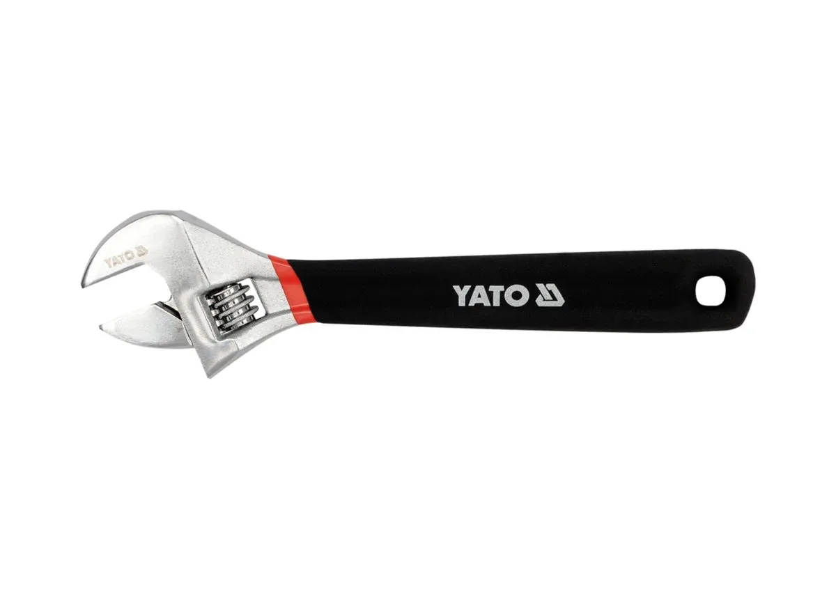 Ключ розвідний YATO, гумова ручка