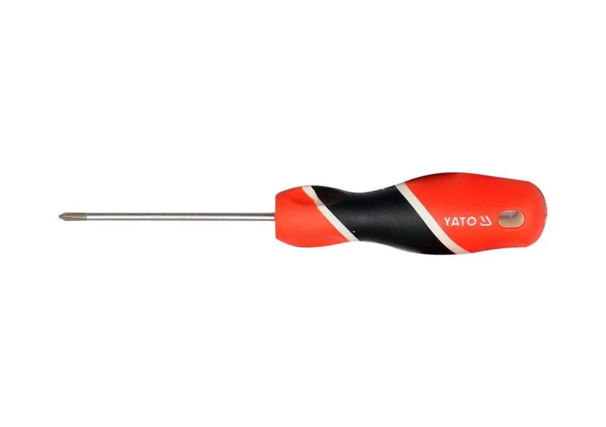 Викрутка хрестова: "Philips" PH1×75 мм, YATO