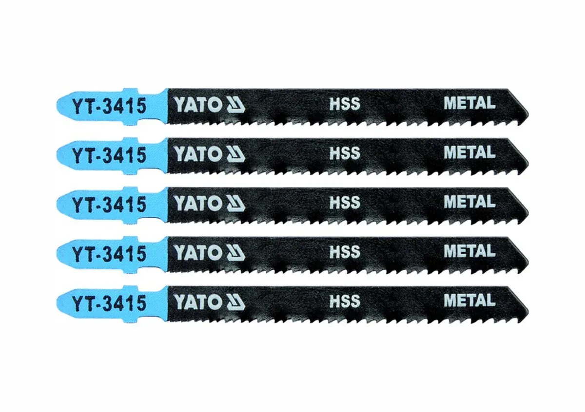 Полотно для електролобзика по металу: 24-10TPI, L= 100 мм, Уп. 5 Шт., YATO