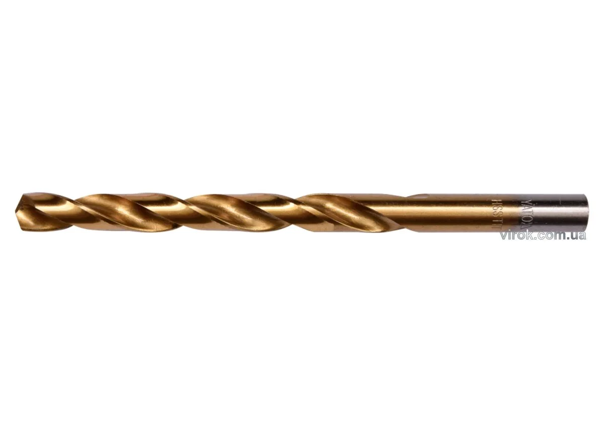 Свердло по металу титанове: HSS-TIN, Ø= 6,5 мм, l= 101/63 мм, YATO