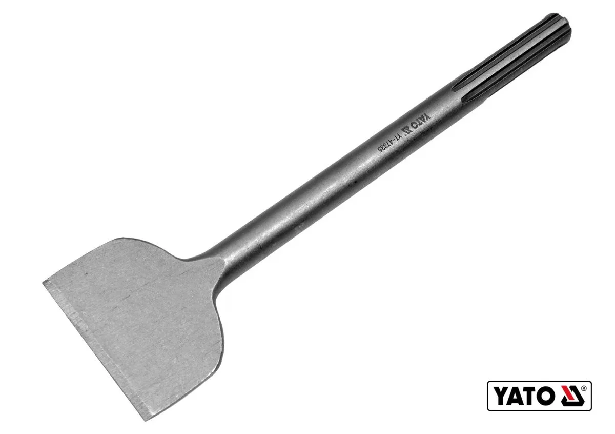 Долото плоске: SDS-Max, L= 300 мм, w= 75 мм, YATO