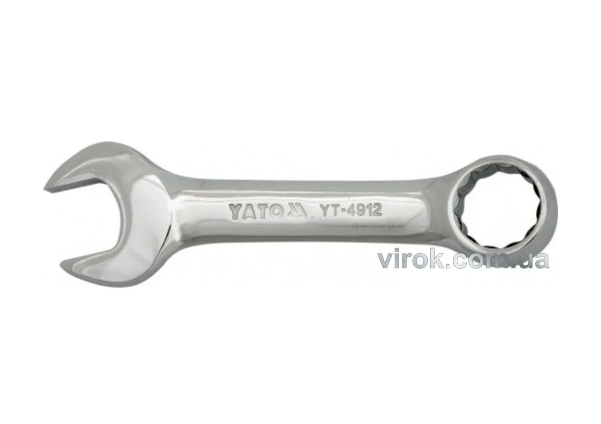Ключ ріжково накидний: CrV, М= 9 мм, L= 97 мм, YATO