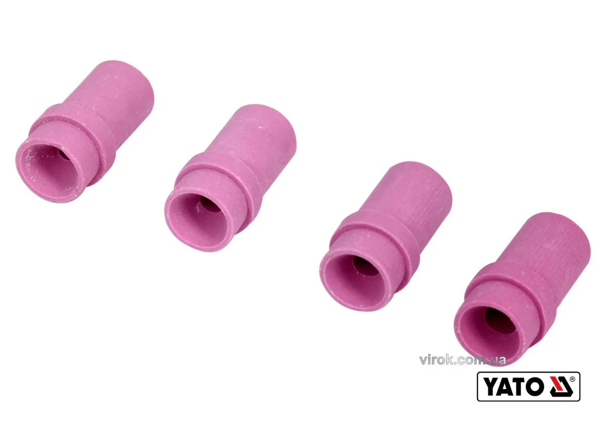 Форсунки піскоструйні до камери YT-55840: сопла Ø= 4,5, 6,7 мм, 4 шт., YATO