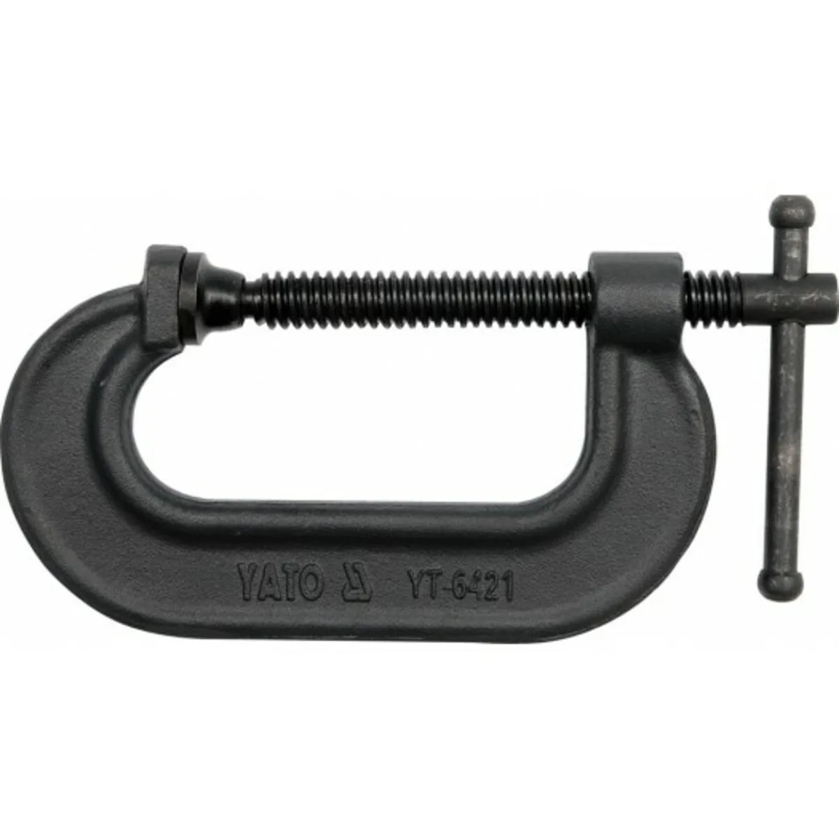Струбцина з гвинтовим затиском, тип "C": l= 100 мм (4"), YATO